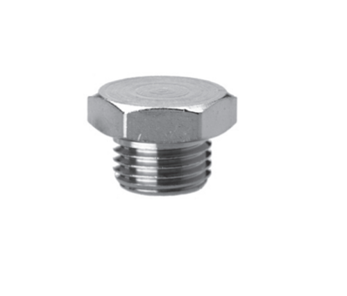 BSPT Adapter Blanking Plug 1/4 Gwint
