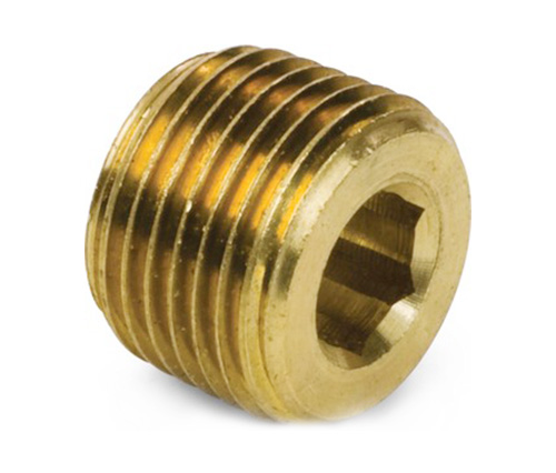 3153# HEX GNEKET Wtyczka mosiężna